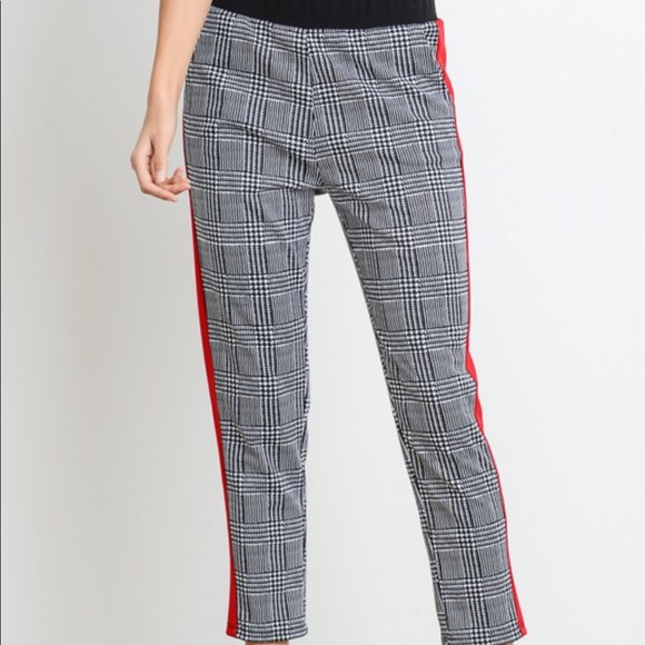 Plaid ankle pants - Picture 2 of 8